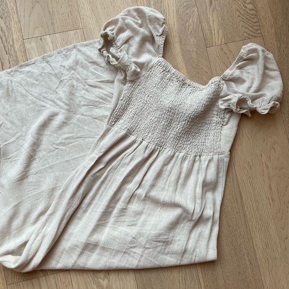 Linen Midi Dress - Picture 7 of 8